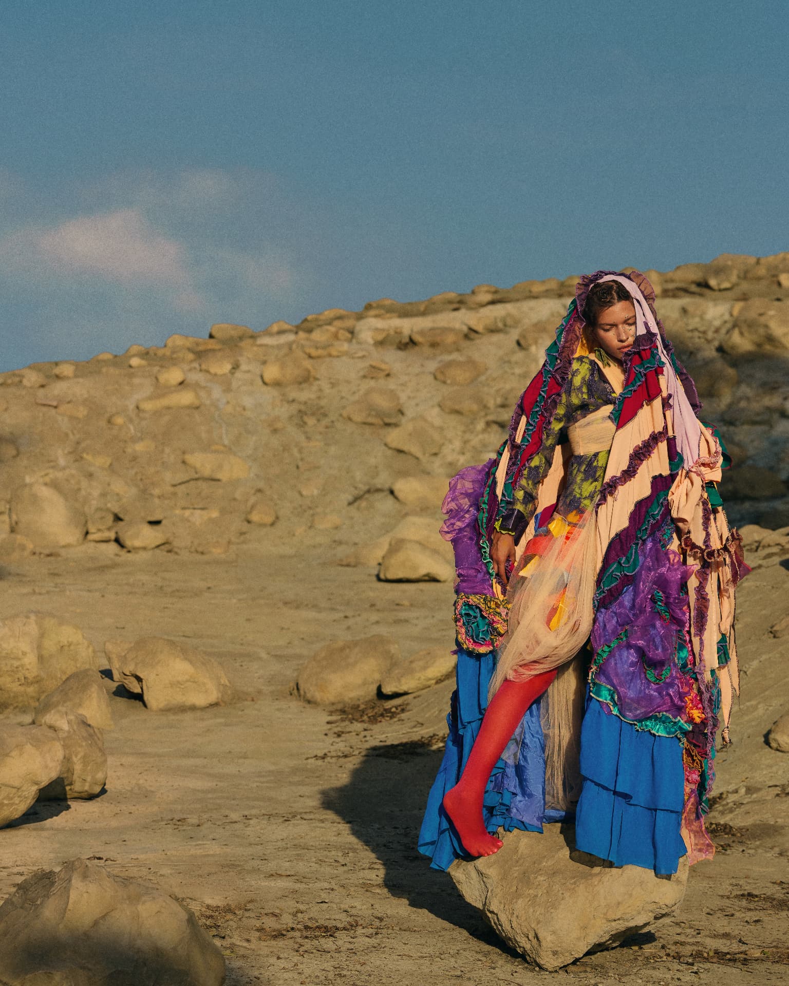 Desert fashion editorial