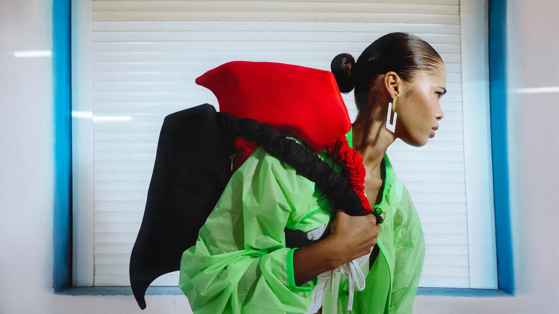 Color fashion editorial